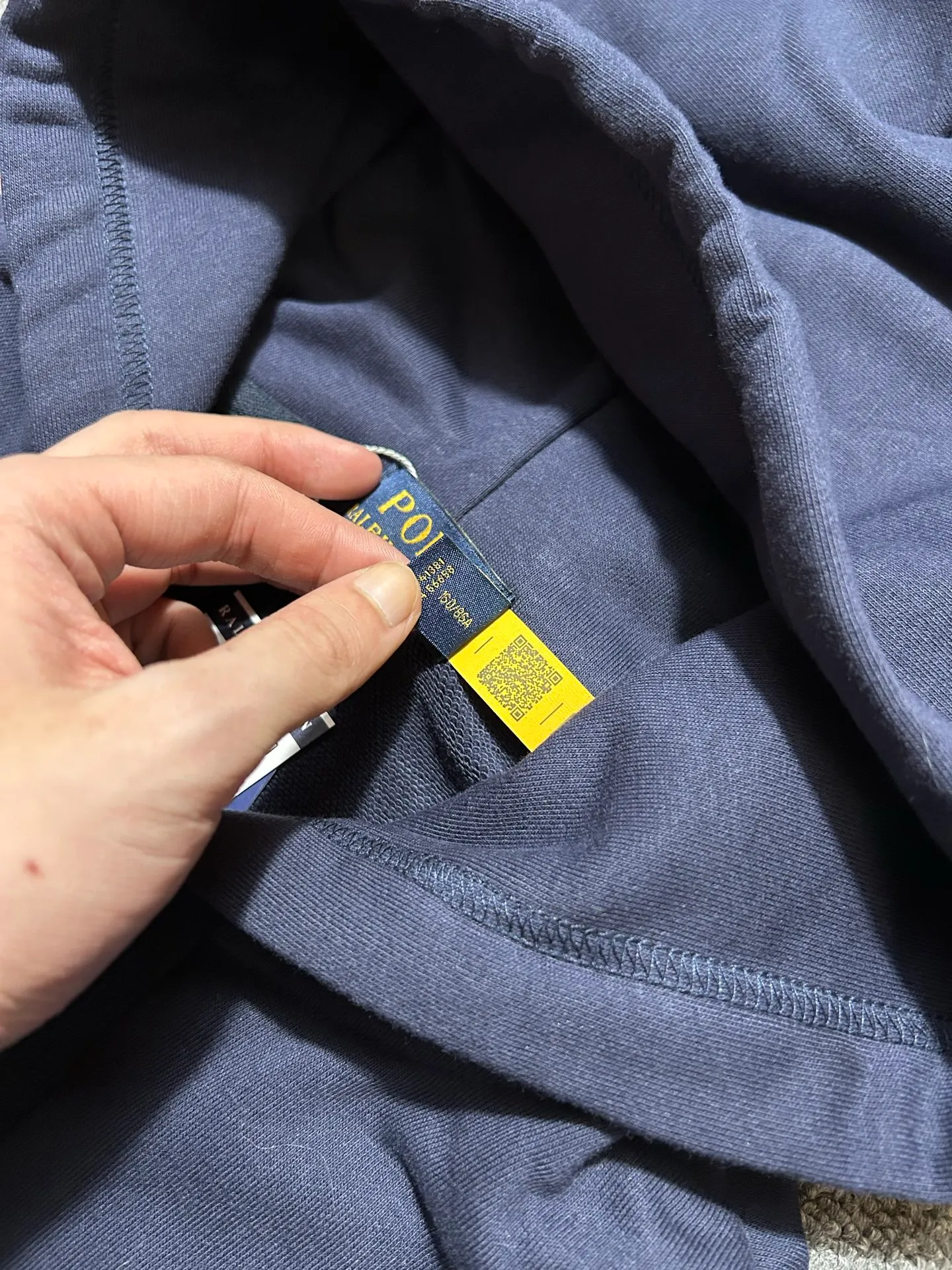 P250 Polo Ralph Lauren FW23 brand logo embroidered cardigan sweatshirt Size: S-XL